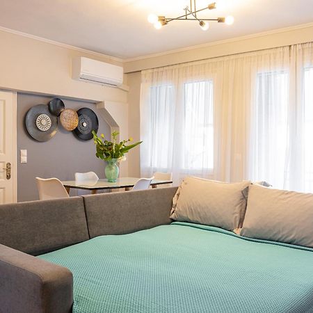Pythagorio Blue Street Apartment With Balcony 외부 사진