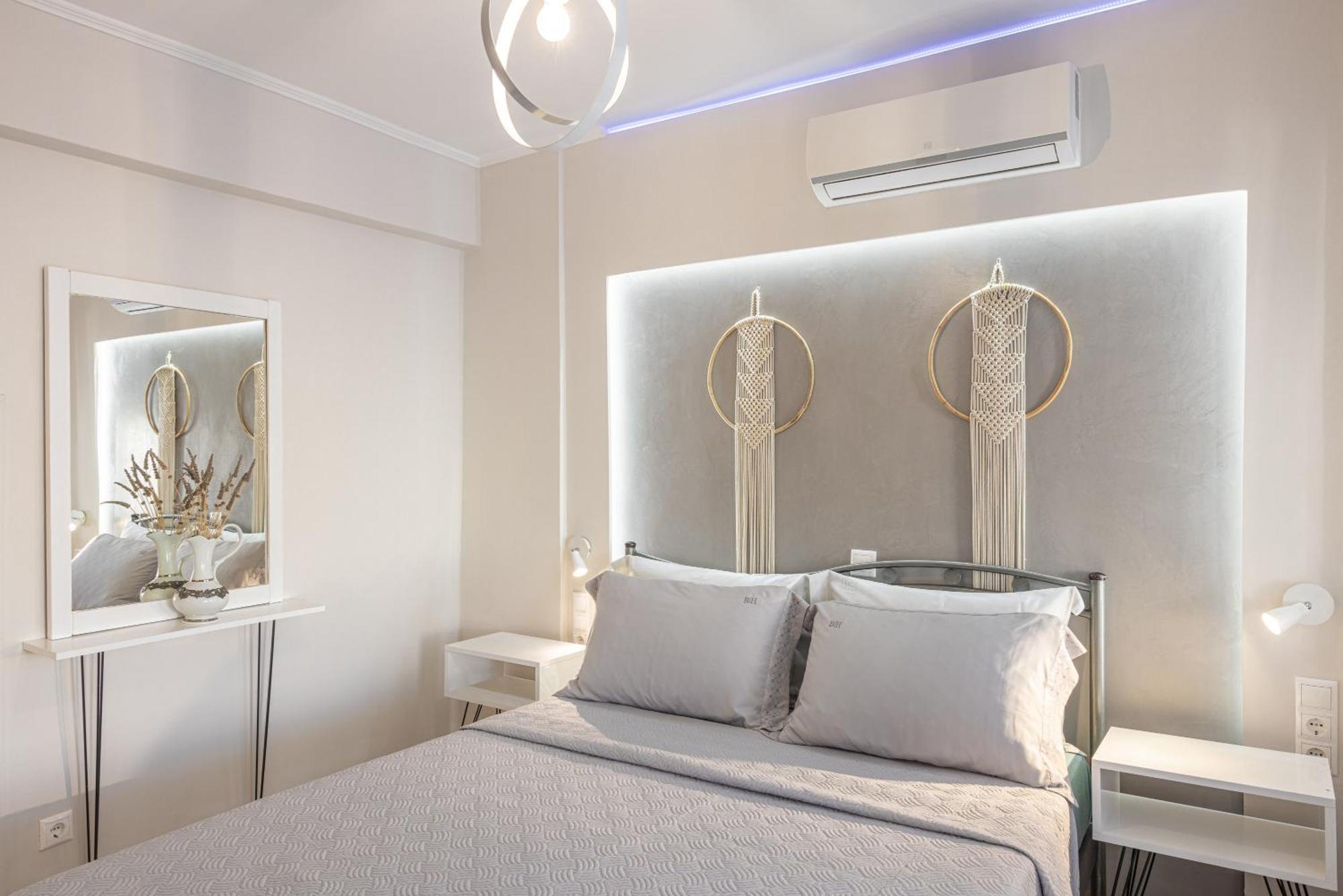 Pythagorio Blue Street Apartment With Balcony 외부 사진