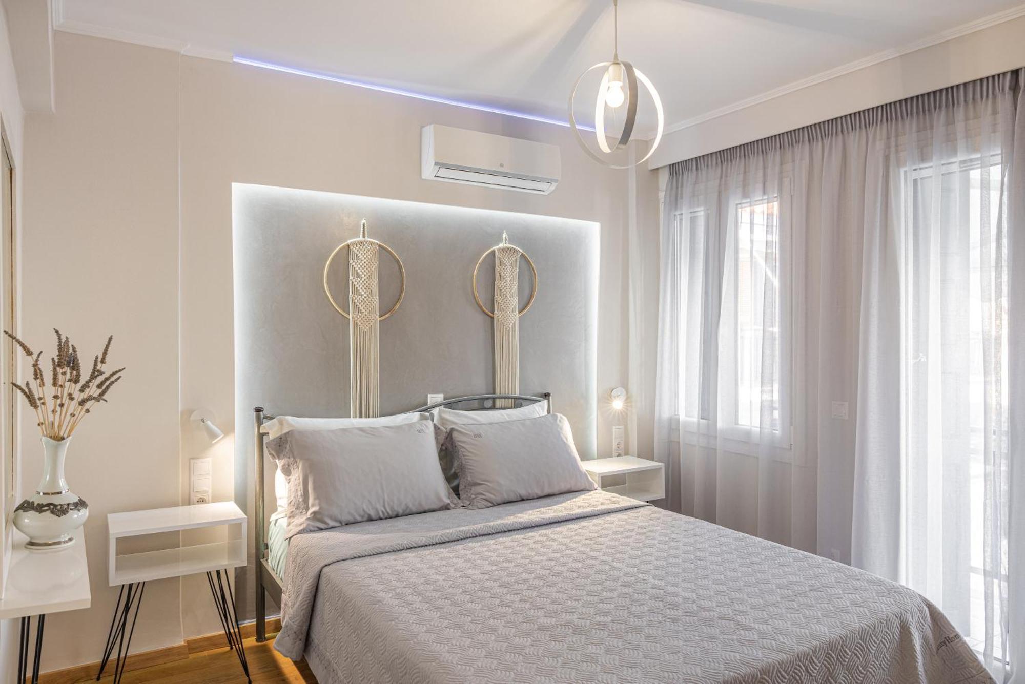 Pythagorio Blue Street Apartment With Balcony 외부 사진