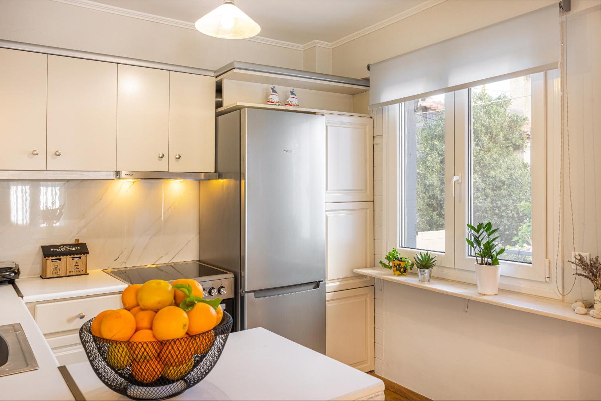 Pythagorio Blue Street Apartment With Balcony 외부 사진