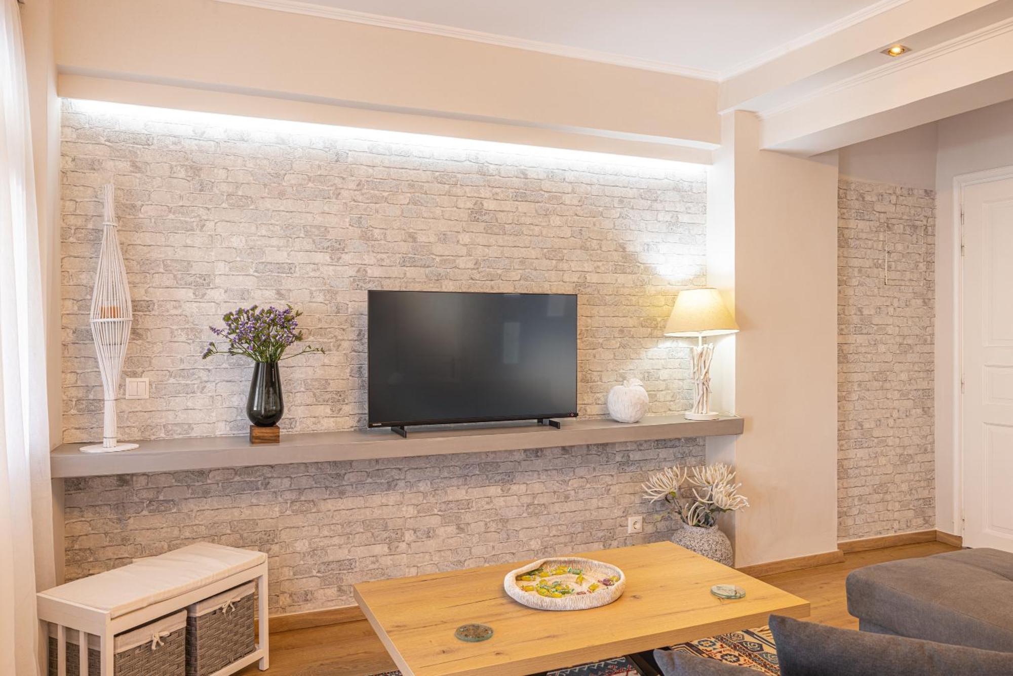 Pythagorio Blue Street Apartment With Balcony 외부 사진