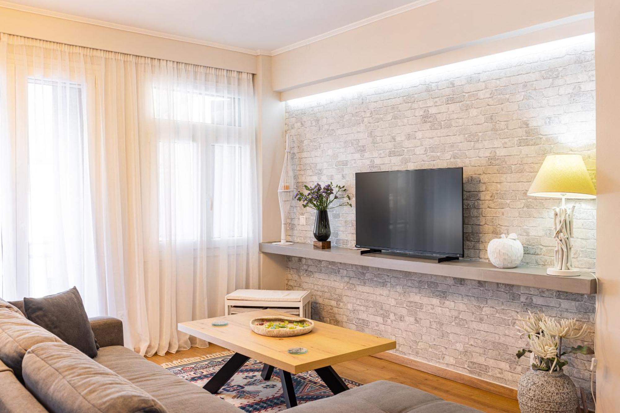 Pythagorio Blue Street Apartment With Balcony 외부 사진